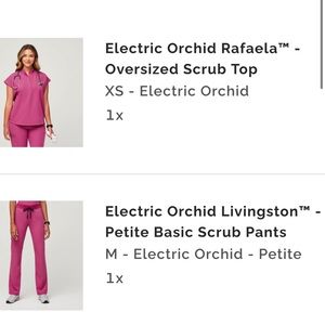 Electric Orchid Figs Pants!